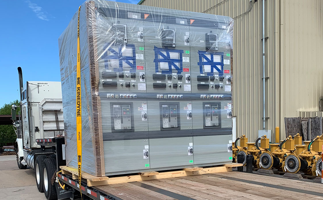 sai power systems switchgear eaton arc flash shipping out